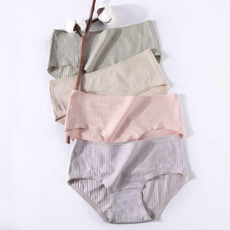 Mid waist women's brief hipster Underwear Manufacturers