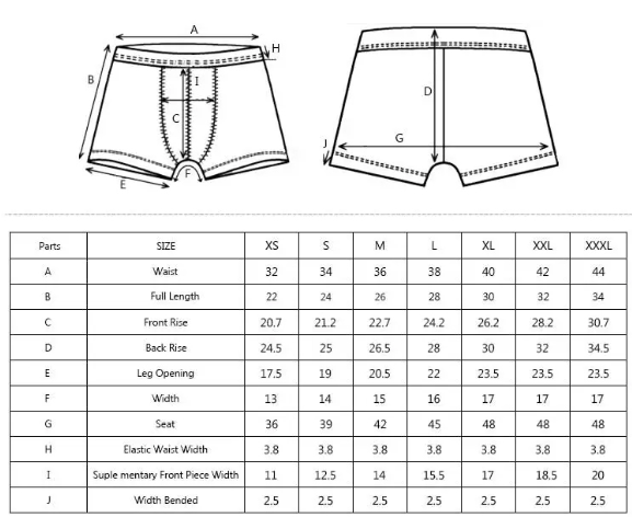 Custom underwear size,provide underwear packing ,men underwear ...